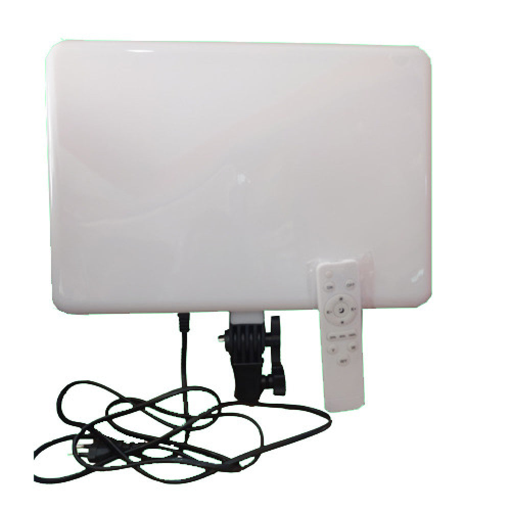 Video light lamp LED PL-36 36x25 cm 448 Lights 2700K-6500K Remote Adapter Inside