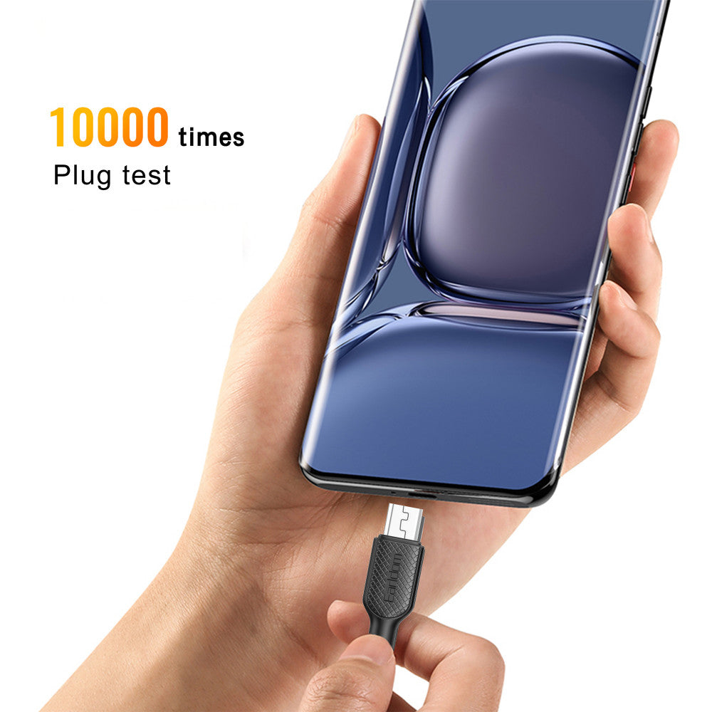 Кабель Micro 2.1A (1m) — Earldom EC-154M — white