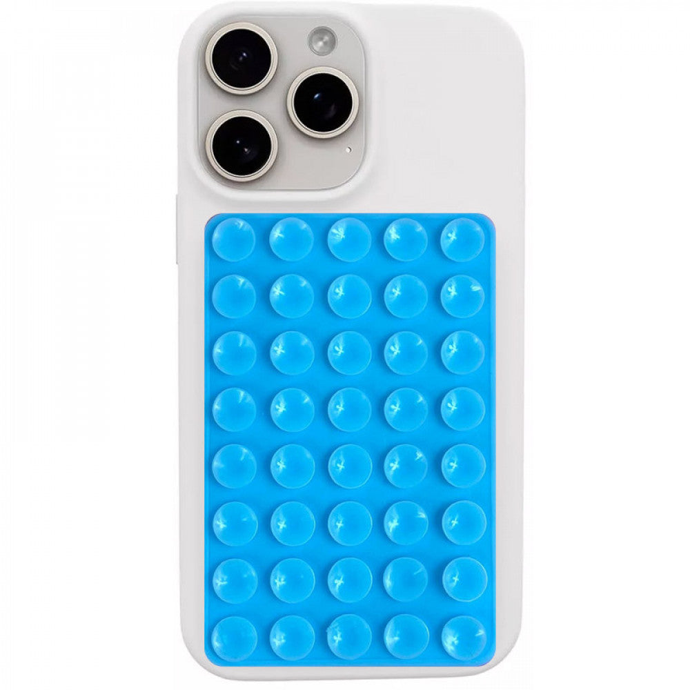 Тримач-присоска для телефону Double Side Silicone — Brown 5*8