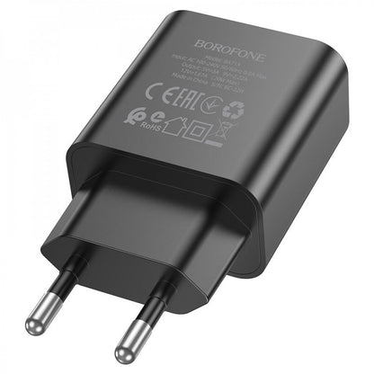 Home Charger 20W PD Borofone BA71A – Black