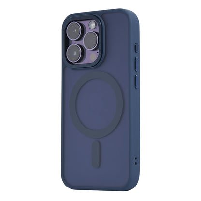 OC Matte Case With MagSafe iPhone 15 Pro Max — Dark Blue