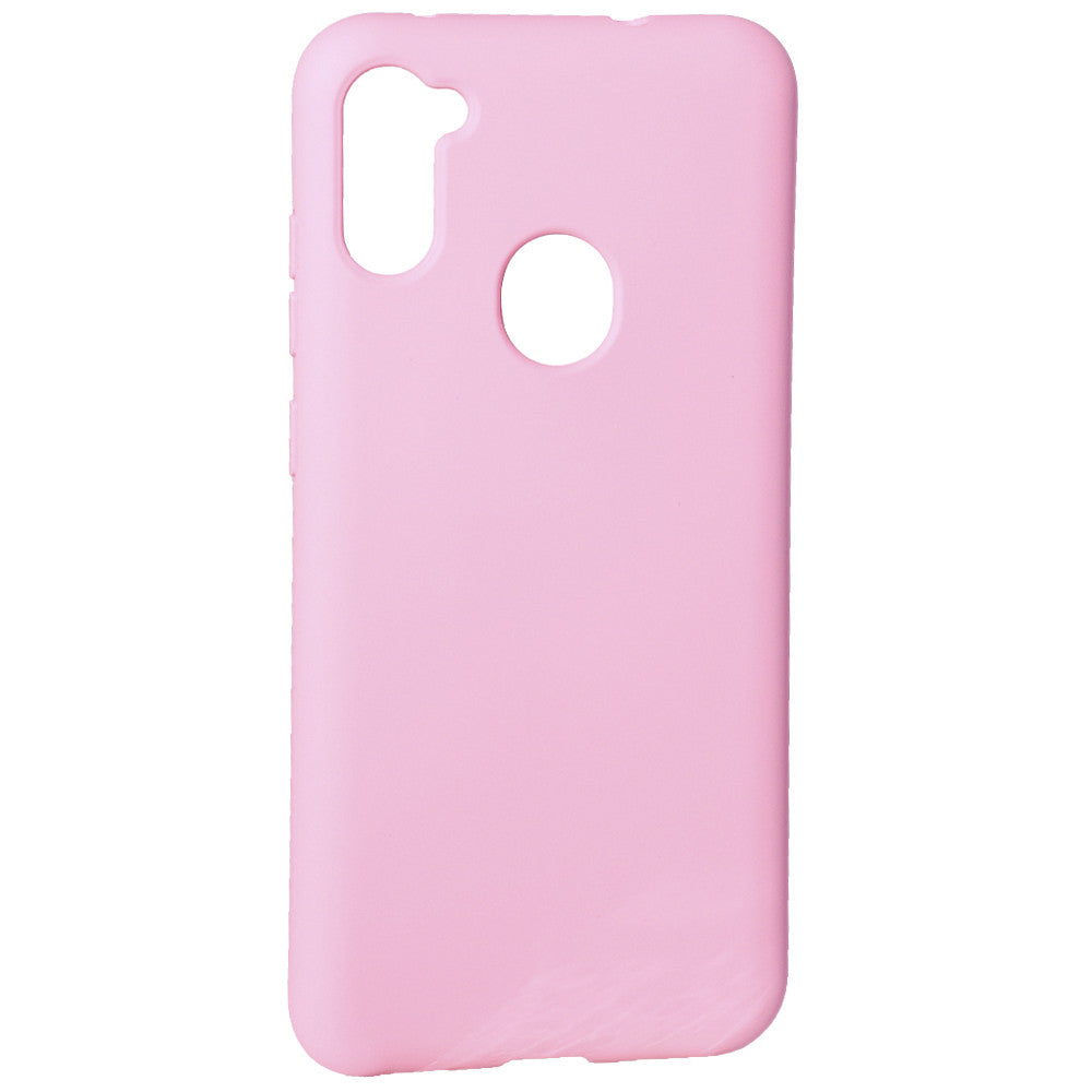 Original Silicone Case Samsung A11 2019 — Pink (11)