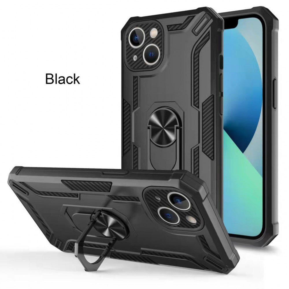 Ring Full Protect Case Samsung A53 (SM-A536) — Black
