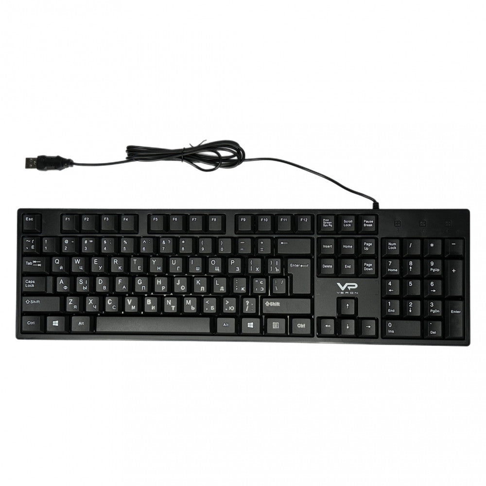 Set of keyboards and mice Veron X30 USB Corded (UA+En+RU)