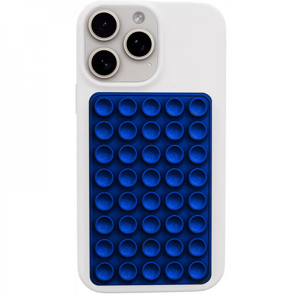 Тримач-присоска для телефону Double Side Silicone — Brown 5*8