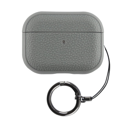 Airpods Pro 3 Case — Leather Ring  — Grey