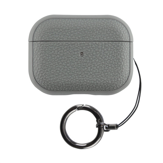 Airpods Pro 3 Case — Leather Ring  — Grey