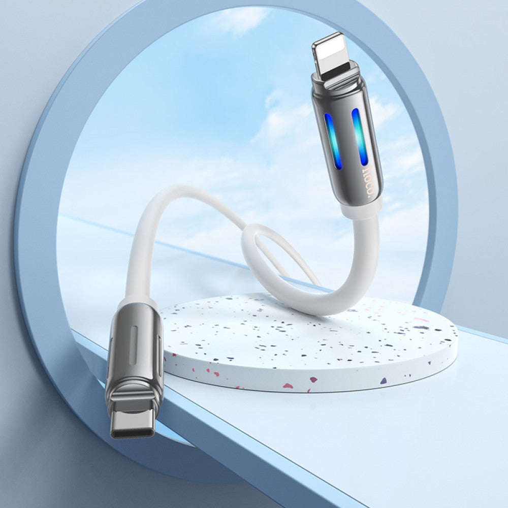 Cable USB C to Lightning 27W PD (1m) – Hoco U136 – Black