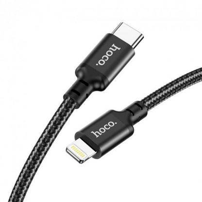USB C to Lightning Cable 20W PD (2m) – Hoco X14 Double Speed ​​– Black