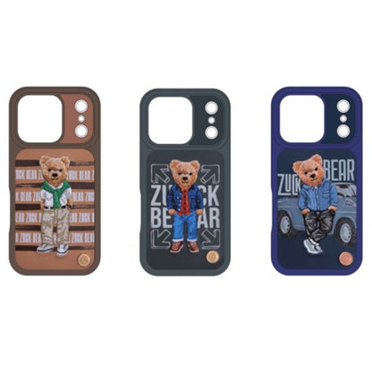 Накладка Чехлы Polo San Francisco Fortune Leather Case iPhone 17 Pro Max — Golden State Bear