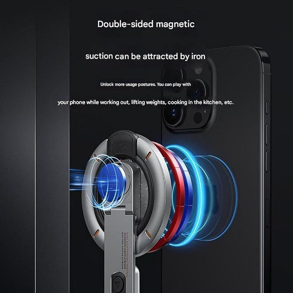 Підставка для телефону Double side Magnetic — White