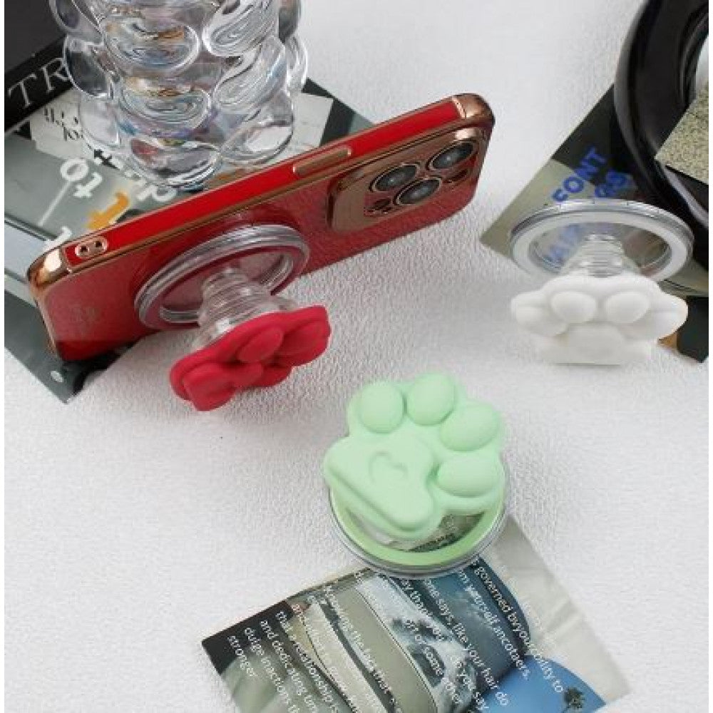 Popsocket magsafe « Cat paw » — Red