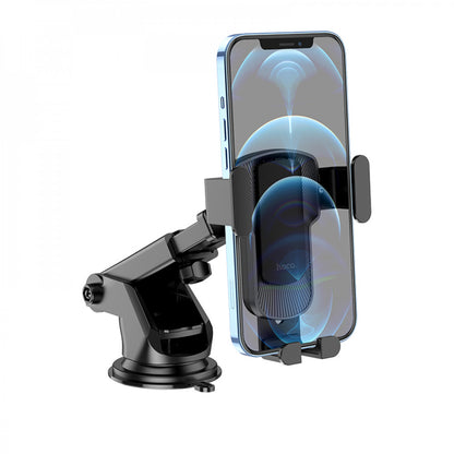Car holder sliding on a suction cup Hoco CA104 — Black