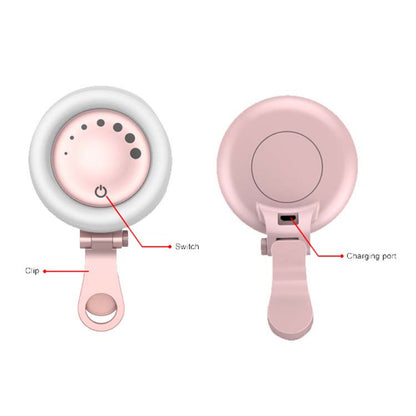 Selfie Flash F-508 (d 75mm) — White