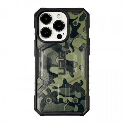 Приключения UAG магнитный чехол iPhone 16 Плюс — Камуфляжный зеленый