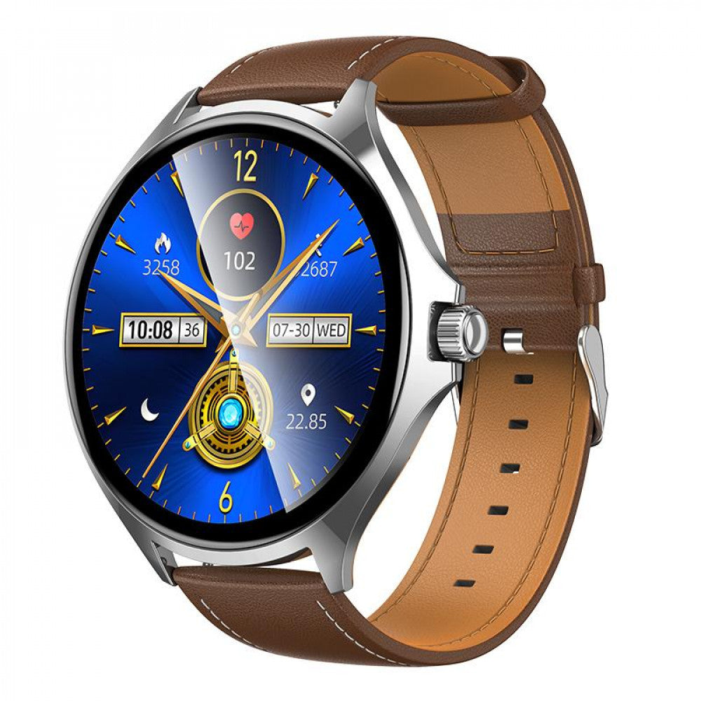 Smart Sports Watch (Call Version) Hoco Y39 — Silver