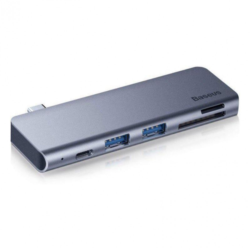 HUB USB C Baseus(CAHUB-K0G) Harmonica 5 in 1 – CAHUB-K0G Black