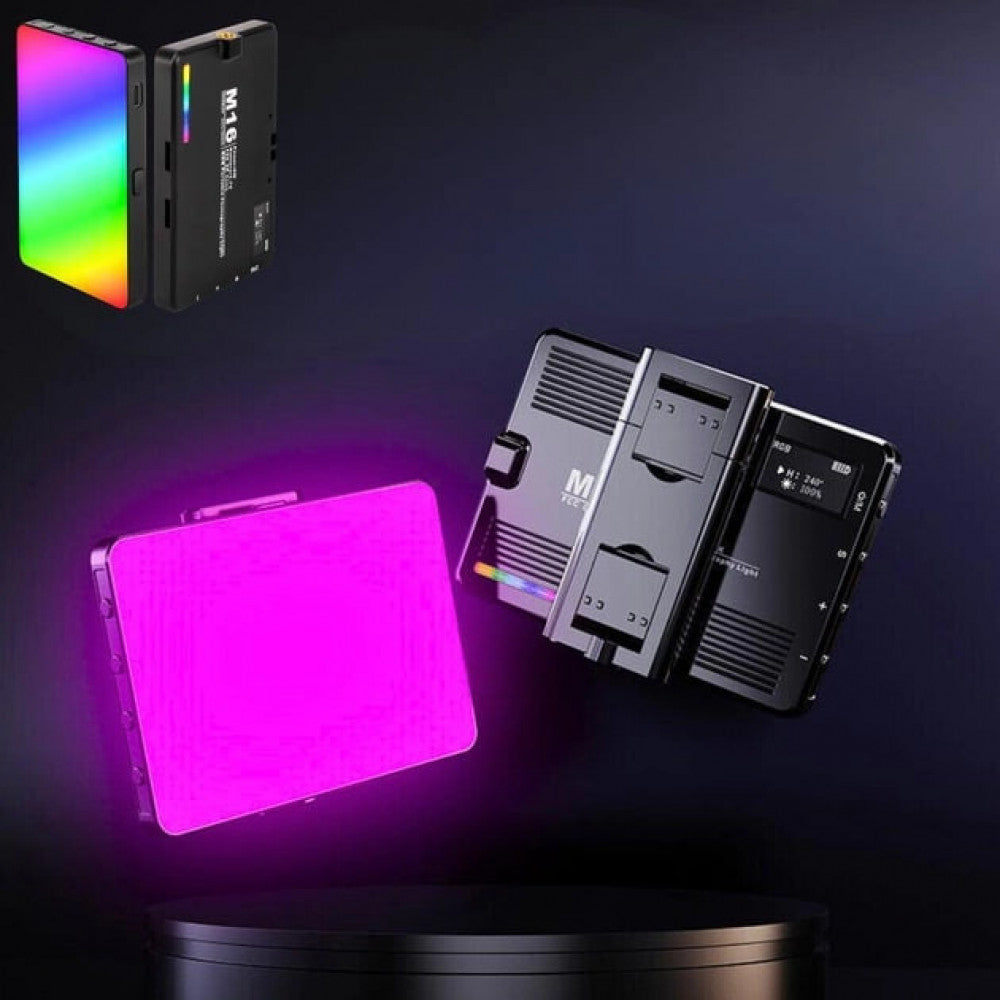 Selfie Flash M16RGB 5W 140pcs light color:2500-9000K