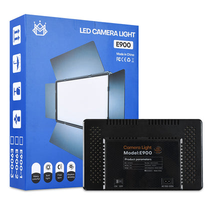 Video light lamp LED E900 30x17 cm 768 Lights 3000K-6500K Remote