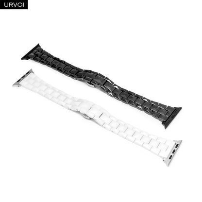 Reminets Ceramic Rhombus Design Apple Watch 38 mm 40 mm 41 mm – Black