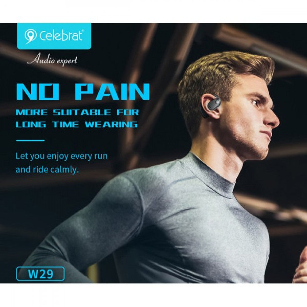 Bluetooth headset TWS Celebrat W29 – Black