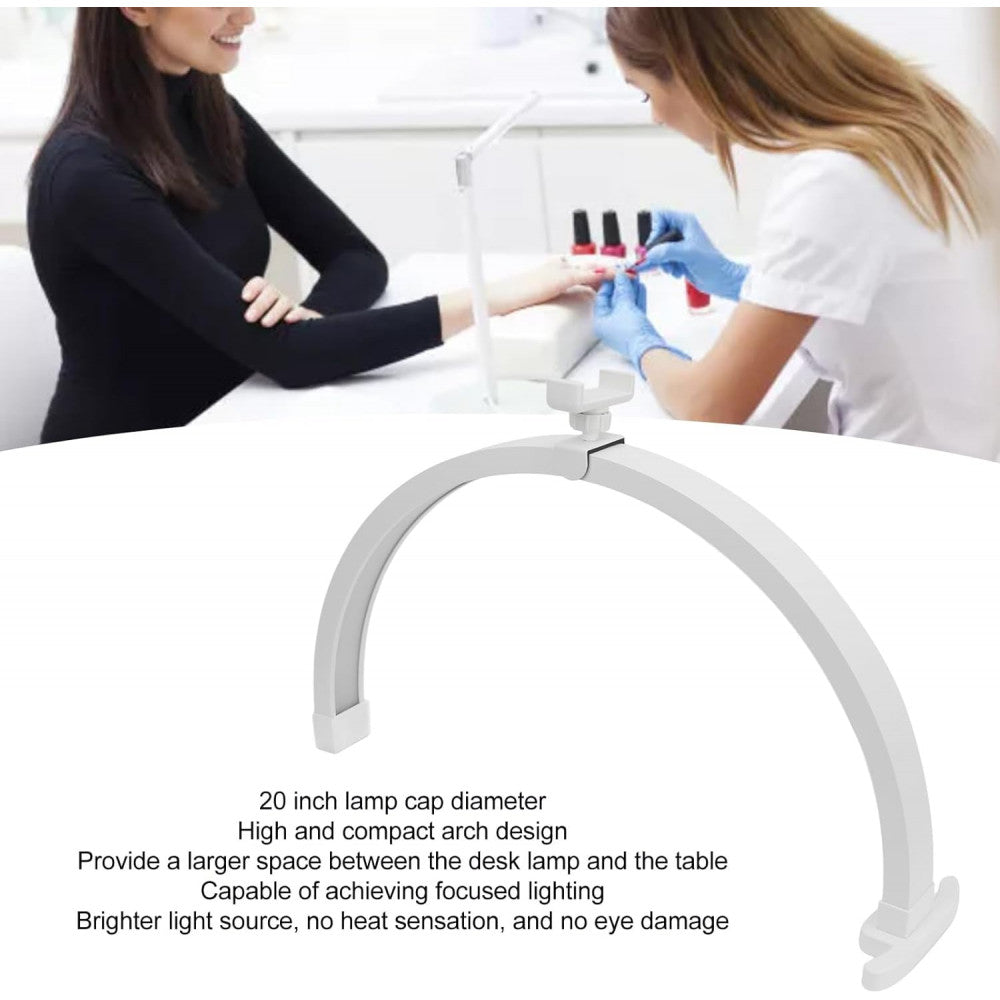 M13X 20W 3200-5600K light 208pcs crescent moon shape LED nail lamp for eyelash extension eyebrow tattoo makeup