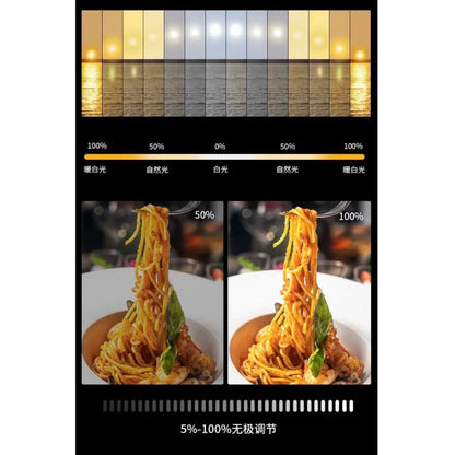 Video light lamp LED E900 with display 30x17 cm 896 Lights 3000K-6500K Remote (from the network, batteries are not included)