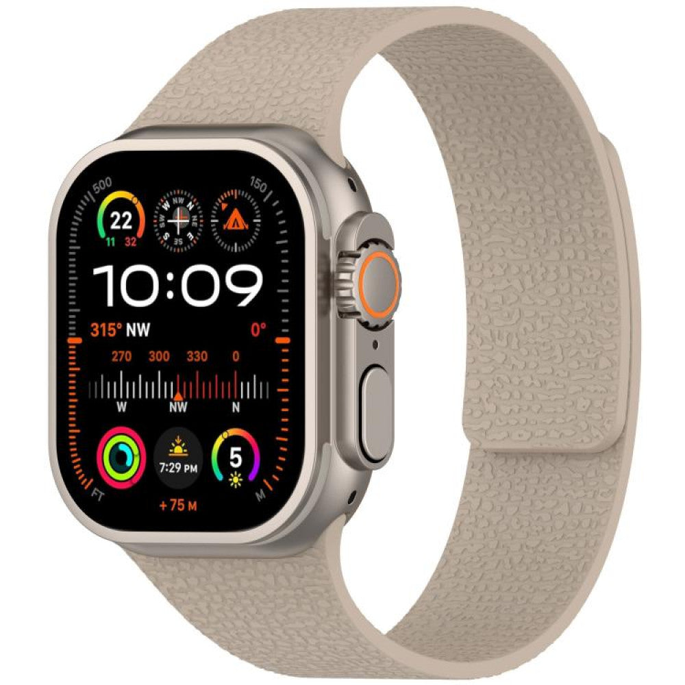 Ремінець Magic Silicon — Apple Watch 42 mm | 44 mm | 45 mm | 49 mm — Stone
