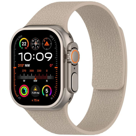 Ремінець Magic Silicon — Apple Watch 42 mm | 44 mm | 45 mm | 49 mm — Stone