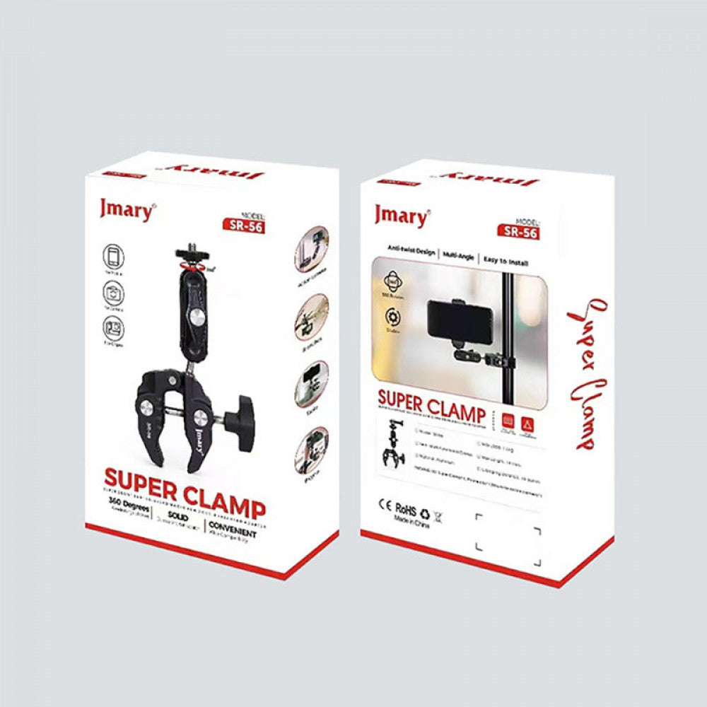 Mount crab for LED lamp, camera, photo camera, GoPro Jmary SR-56