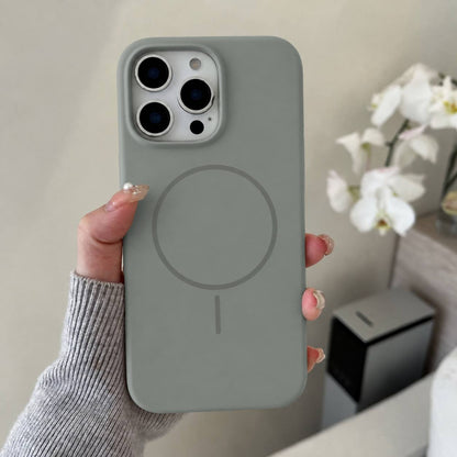 Силіконовий чохол оригінальний HC з MagSafe — iPhone 14 Pro Max — Light Gray