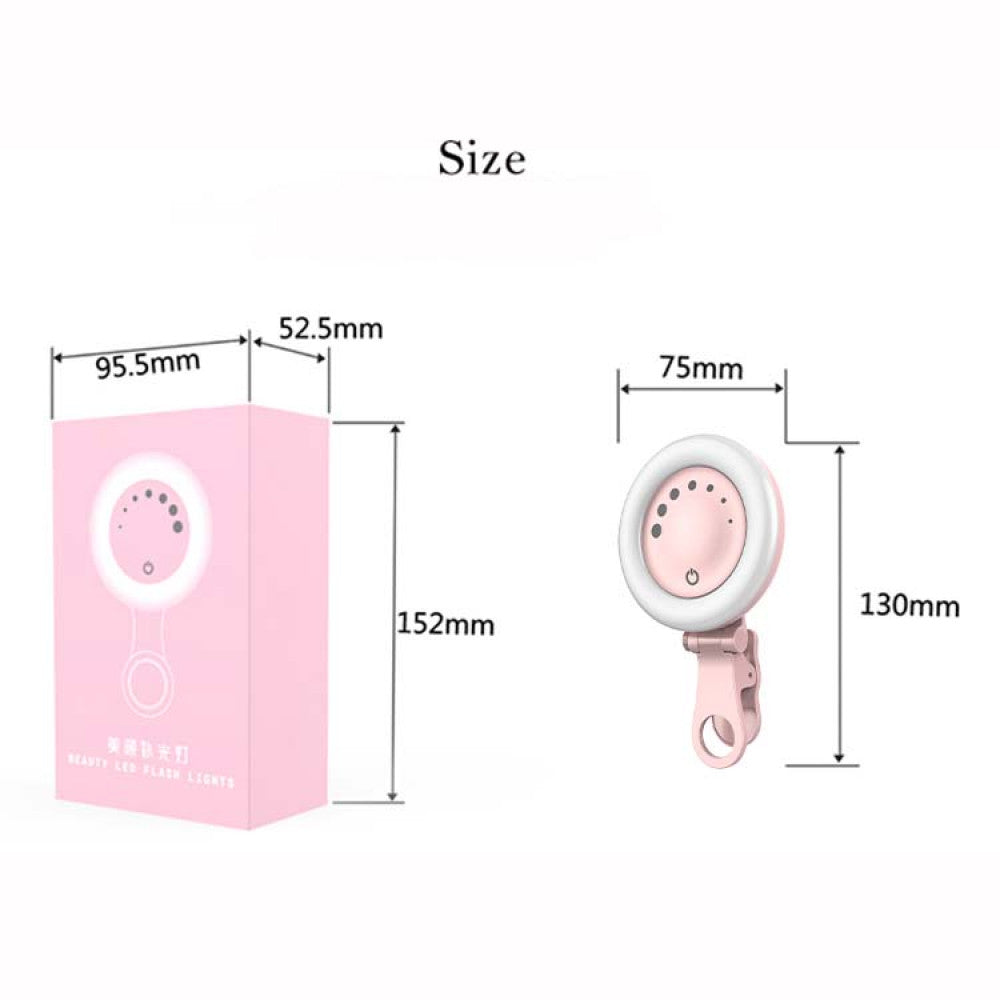 Selfie Flash F-508 (d 75mm) — White