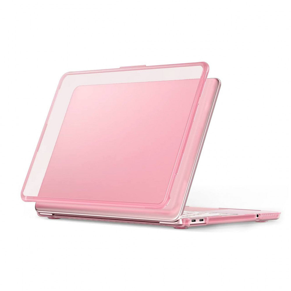 Защитная накладка ТПУ+Жесткий корпус ПК — MacBook Neo 13 A3404 — Розовый