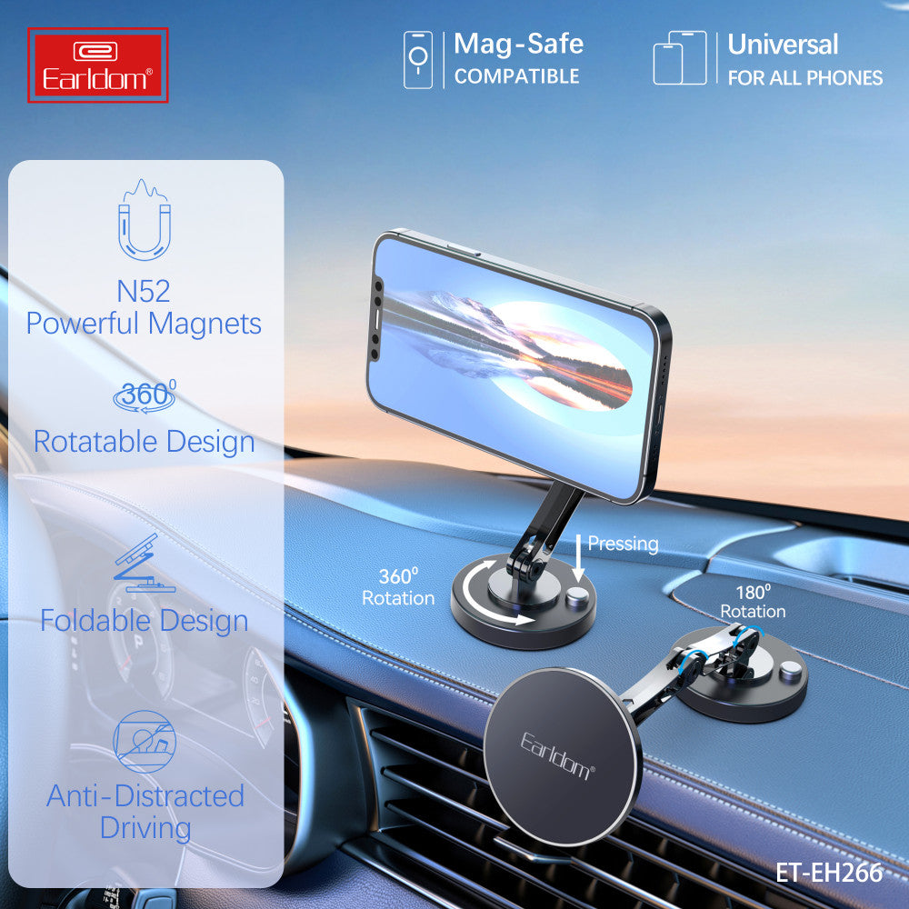 Magnetic auto trimmer with suction cup Earldom ET-EH266