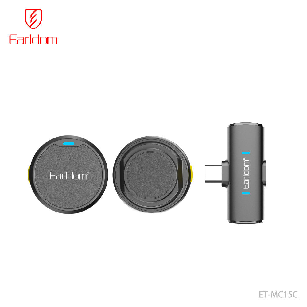 Беспроводной микрофон для телефона USB C — Earldom ET-MC15C