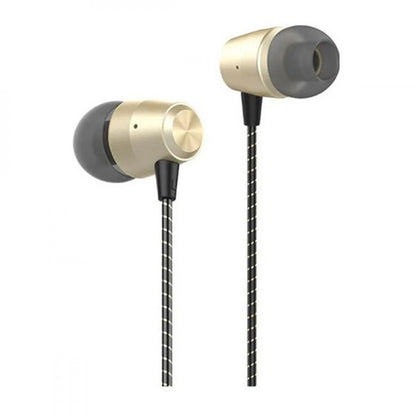 Headphones with microphone 3.5mm – Celebrat G11 – Gold
