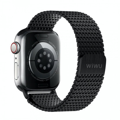 Ремінець Wiwu Wi-WB002  Apple Watch 42 44 45 49 mm — Black