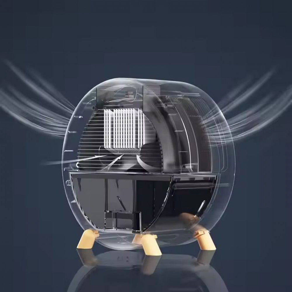 Портативный мини вентилятор WT-D8  — White