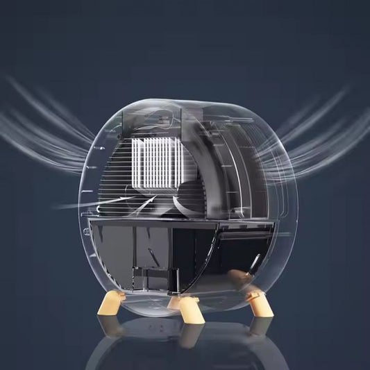 Портативный мини вентилятор WT-D8  — White