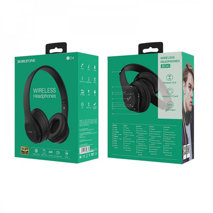 Bluetooth headphones Borofone BO4 Charming – Black