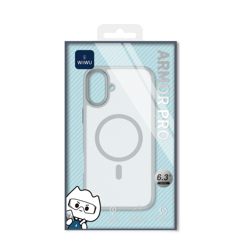 Wiwu Armor Pro Case With MagSafe FGG-012 — iPhone 16 Pro Max — Purple