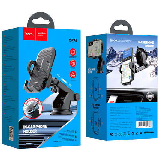 Car Holder Hoco CA76 Touareg one-touch center console suction pad