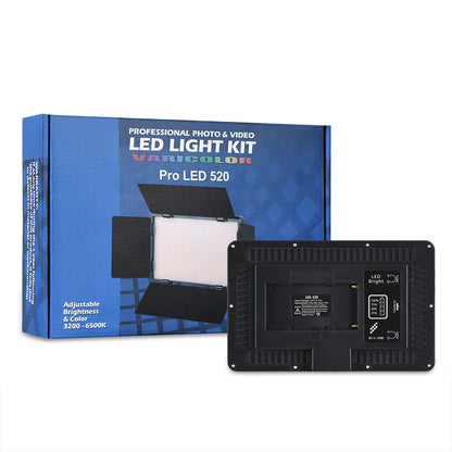 Video light lamp PRO LED-520 37W LED 520pcs color 3200k-6500K