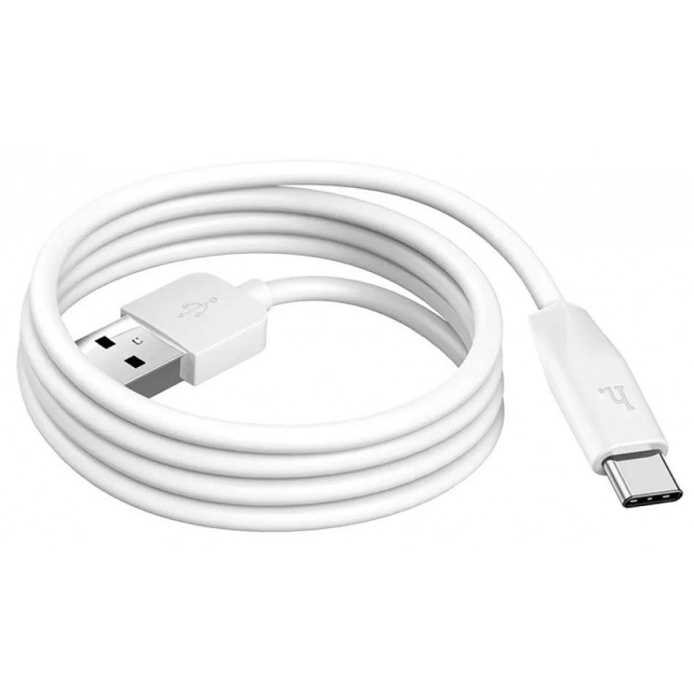 USB C cable 2.1A (1m) Hoco X1 – White