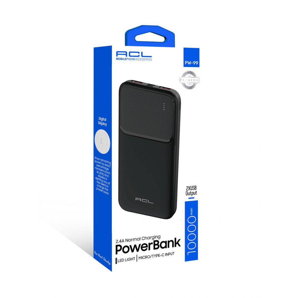 Power Bank 10000mAh ACL PW-99