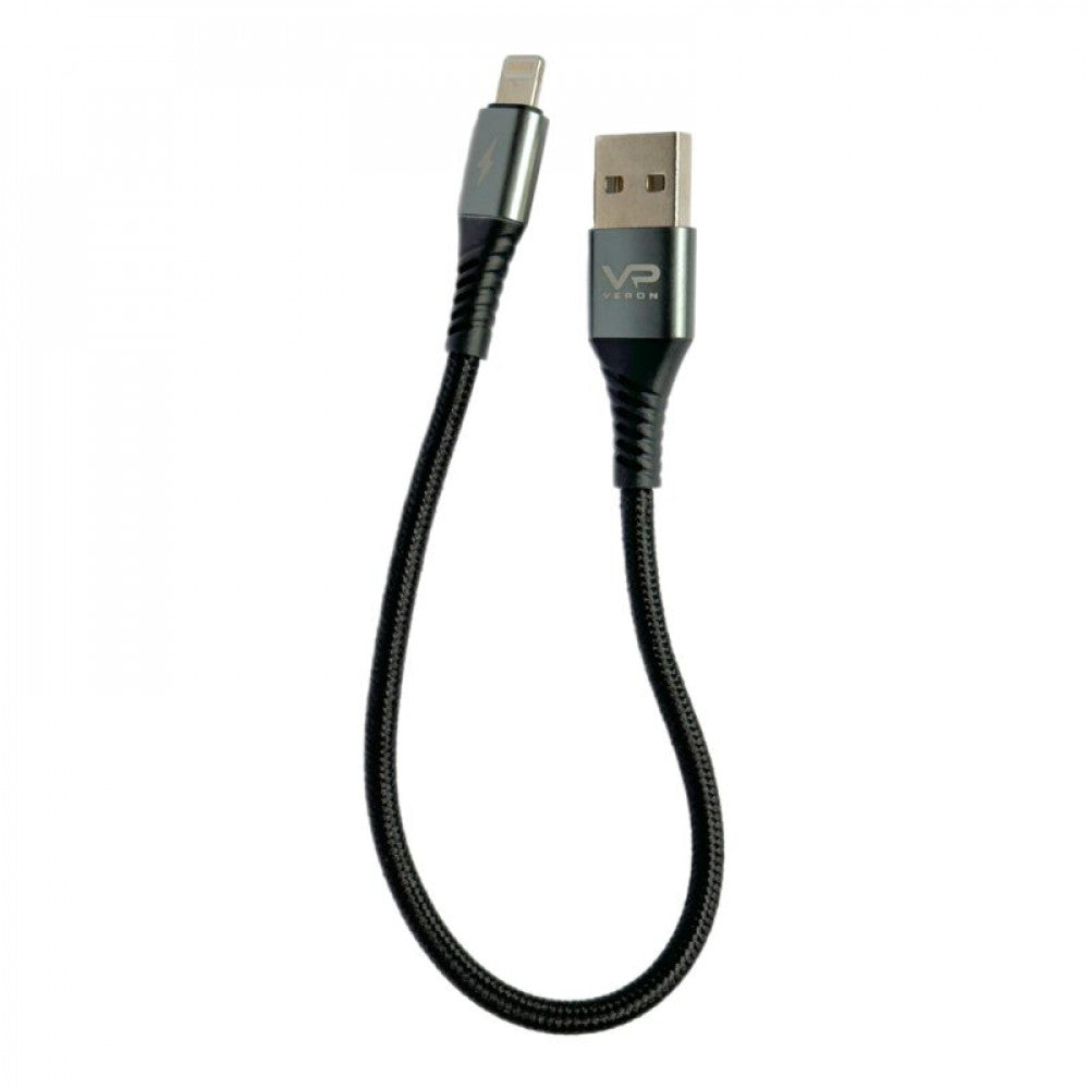 Lightning cable 2.4A (0.25m) Veron NL09 Nylon