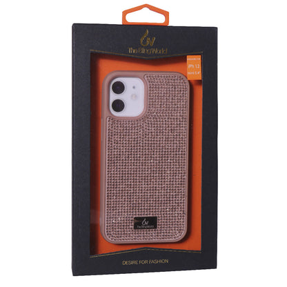 Bling World Luxury Diamond TPU Case iPhone 12 Mini 5.4" - Hot Pink