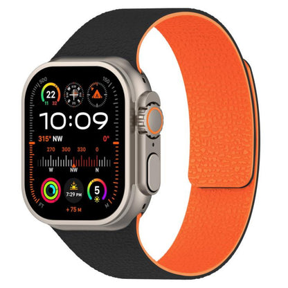 Ремінець Magic Silicon — Apple Watch 42 mm | 44 mm | 45 mm | 49 mm — Midnight Blue