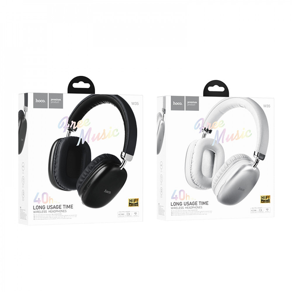 Bluetooth Headphones Hoco W35 – Black
