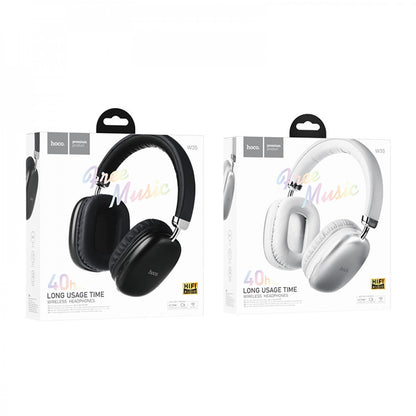Bluetooth Headphones Hoco W35 – Silver